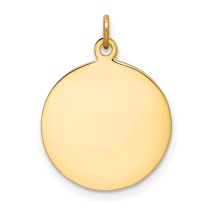 14k Yellow Gold Saint Peter Medal Charm