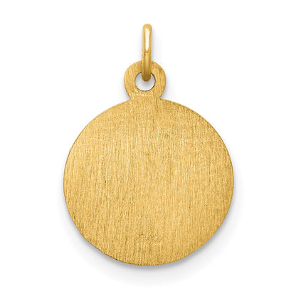 14k Yellow Gold Saint Elizabeth Seton Medal Charm