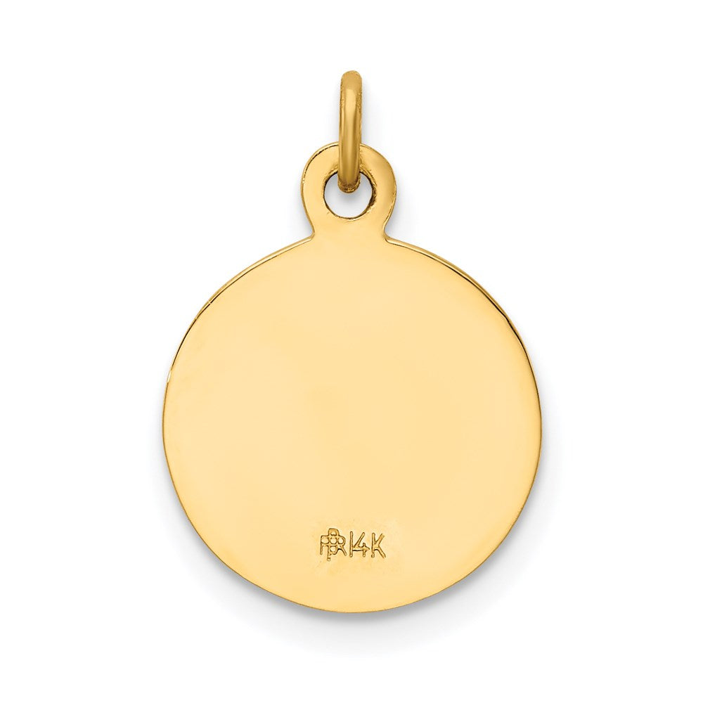14k Yellow Gold Saint Paul Medal Charm