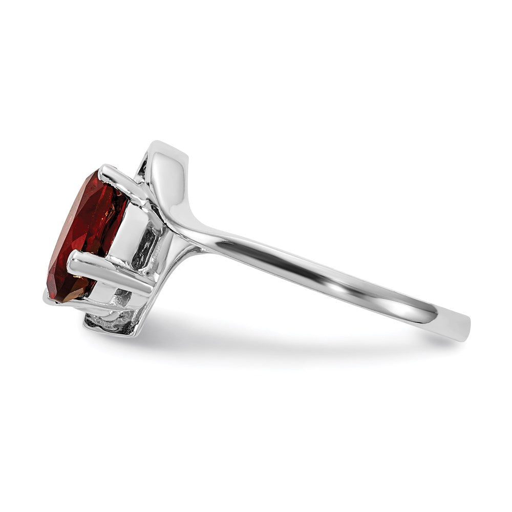 14K Yellow Gold White Garnet Real Diamond ring