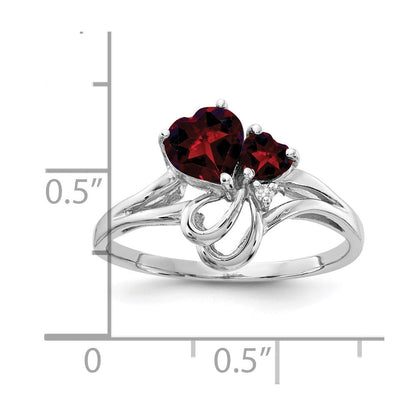 14k White Gold Gemstone u0026 Real Diamond Ring