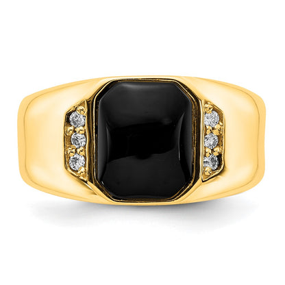 14k Yellow Gold VS Dia Ring