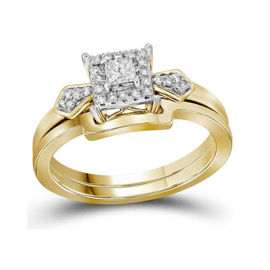 1/4CT-Diamond BRIDAL SET