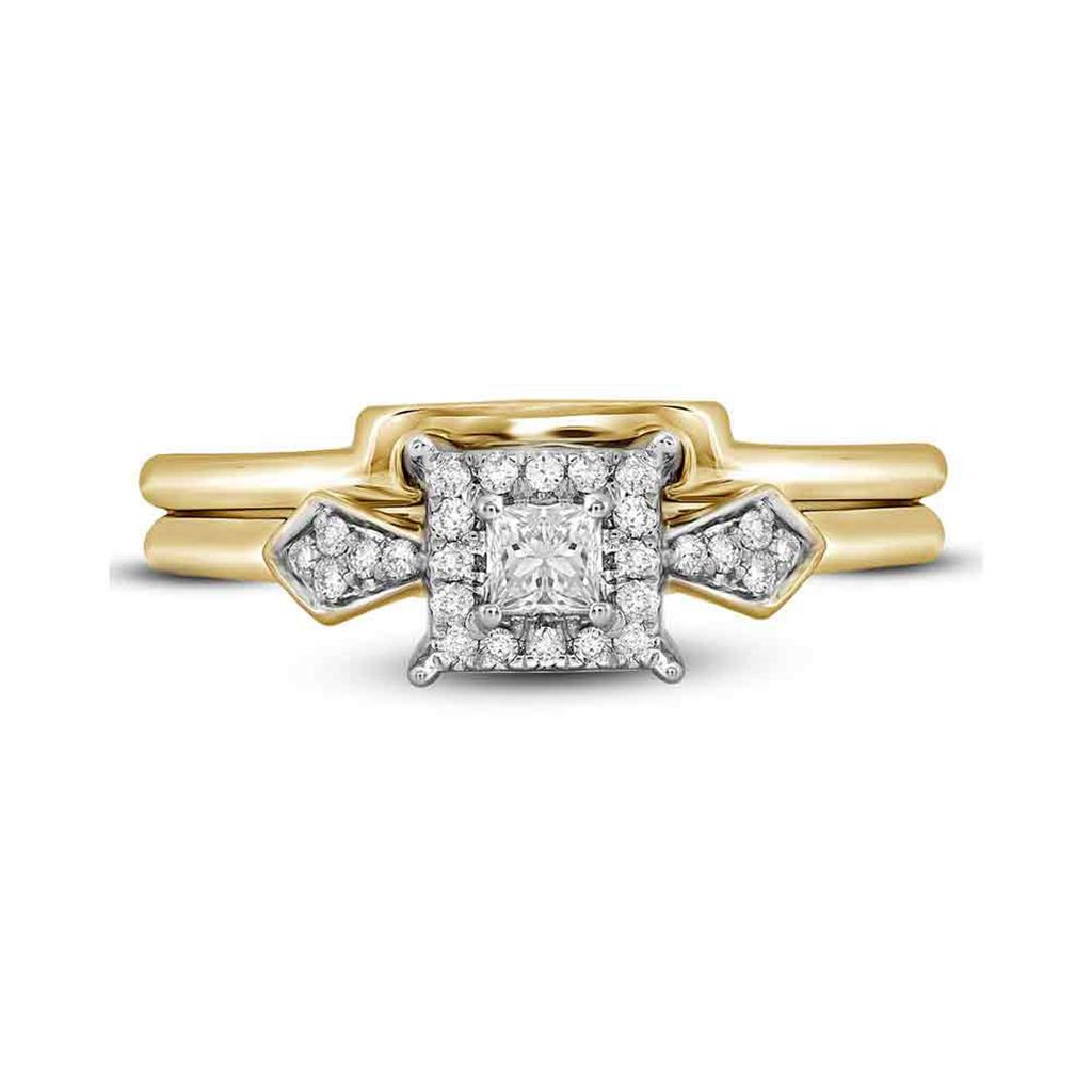 1/4CT-Diamond BRIDAL SET