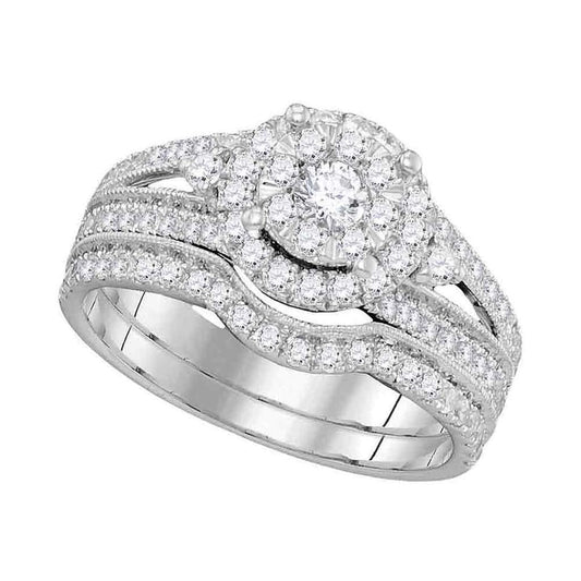 1 CTW-Diamond CIARA BRIDAL SET