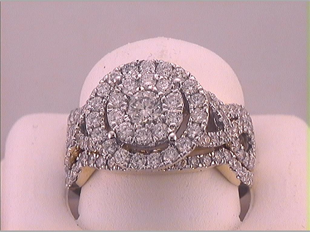 2 CT-Diamond 1/3CT-CRD LEORA BRIDAL SET CERTIFIED