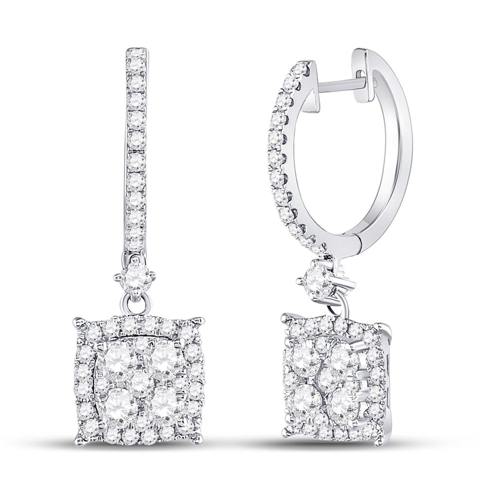 1 1/2CT-Diamond FASHION DANGLING EARRING