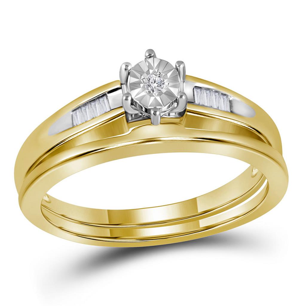 1/20CT-Diamond FANNOK BRIDAL RING