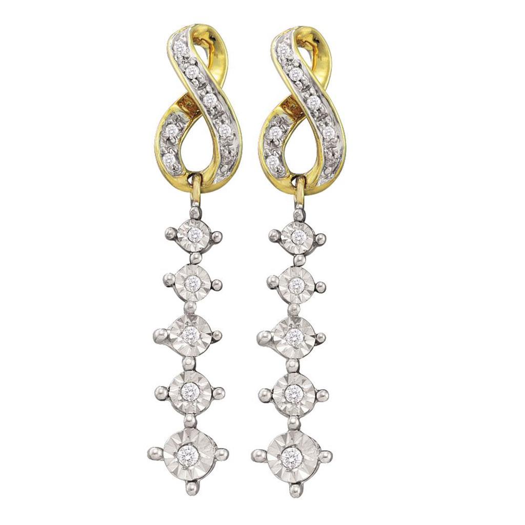 1/5CTW-Diamond FASHION EARRING