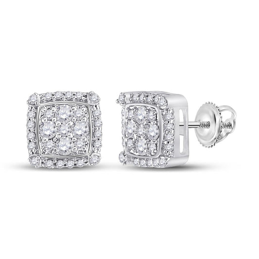 1/2CTW-Diamond FASHION EARRING