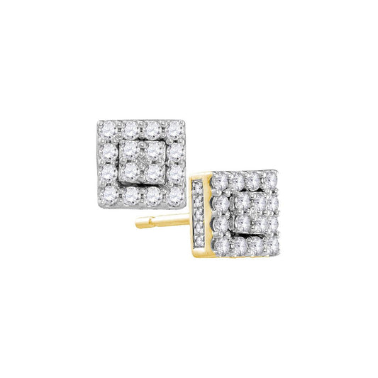 1/2CTW-Diamond FASHION EARRING