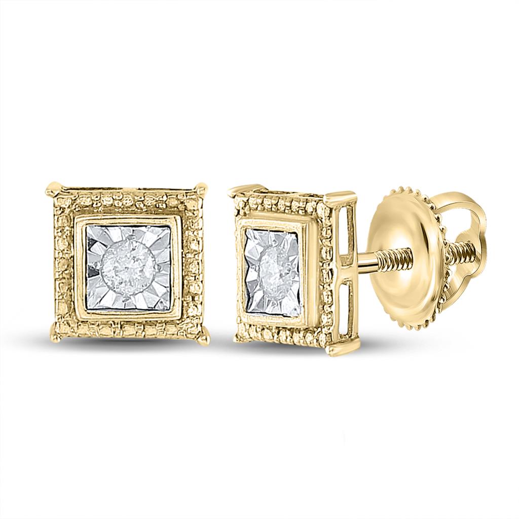 1/4CT-Diamond  GIFT EARRING