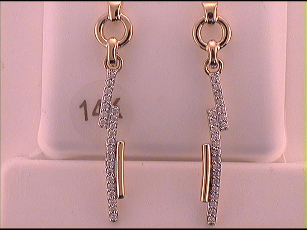 1/4CTW-Diamond EARRING