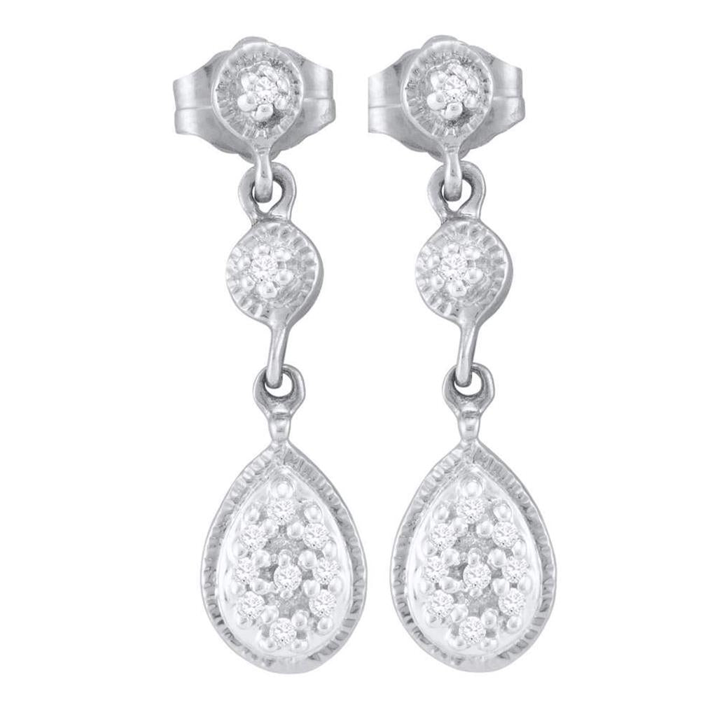 1/8CTW-Diamond FASHION EARRING