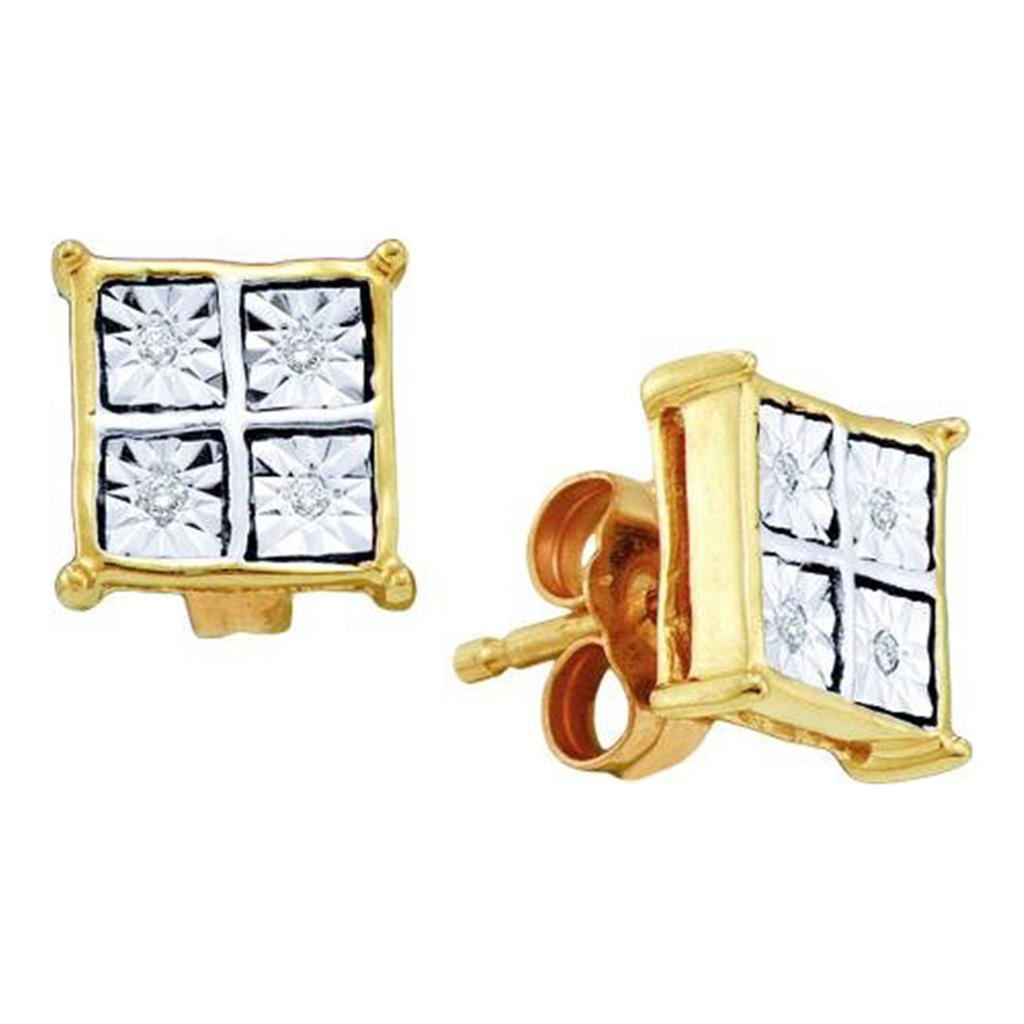 1/20CT-Diamond FANOOK EARRING