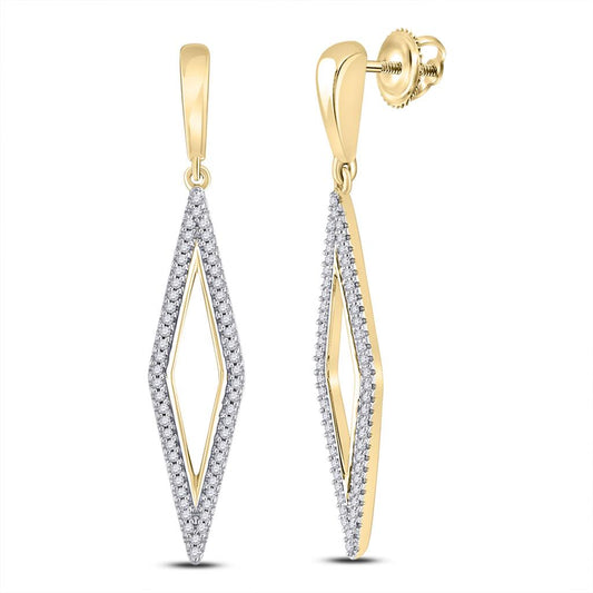 1/3CTW-Diamond GIFT DANGLING EARRING
