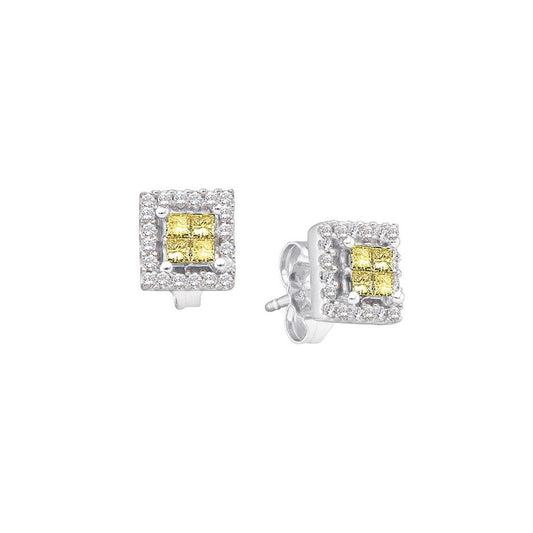 1/3CT-Diamond INVISIBLE EARRING