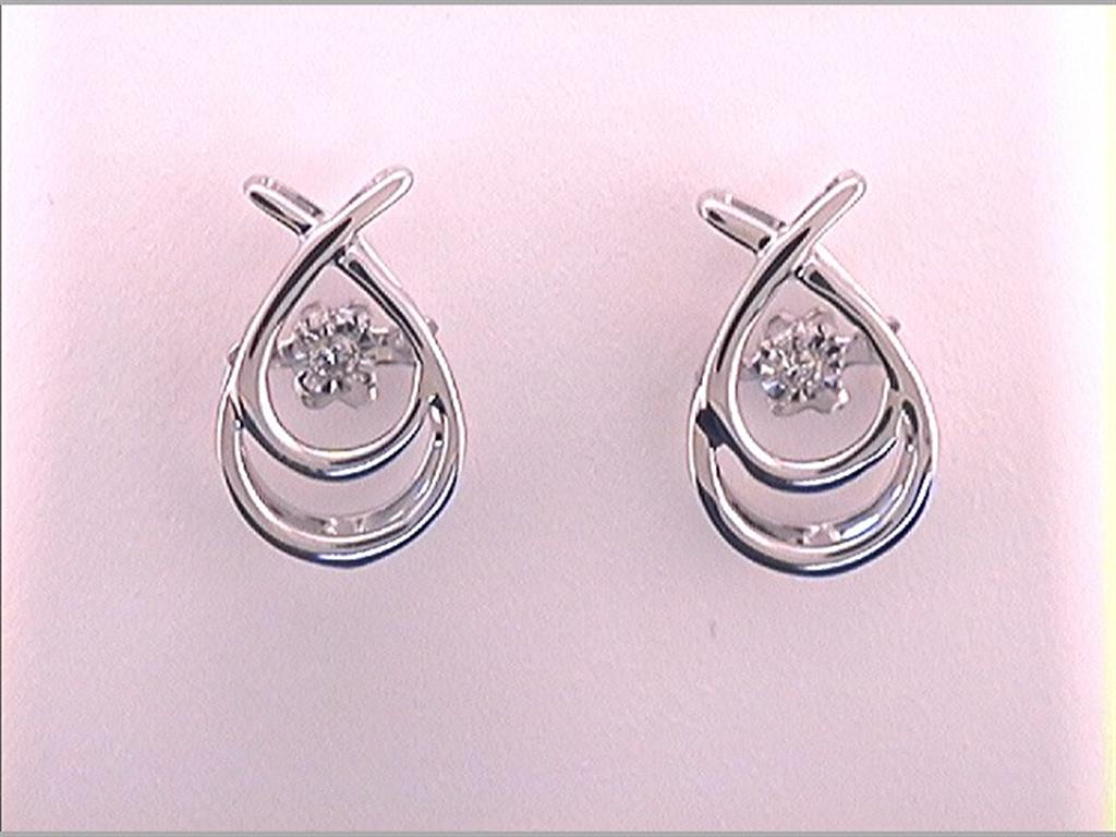 1/20CTW-Diamond FASHION EARRINGS