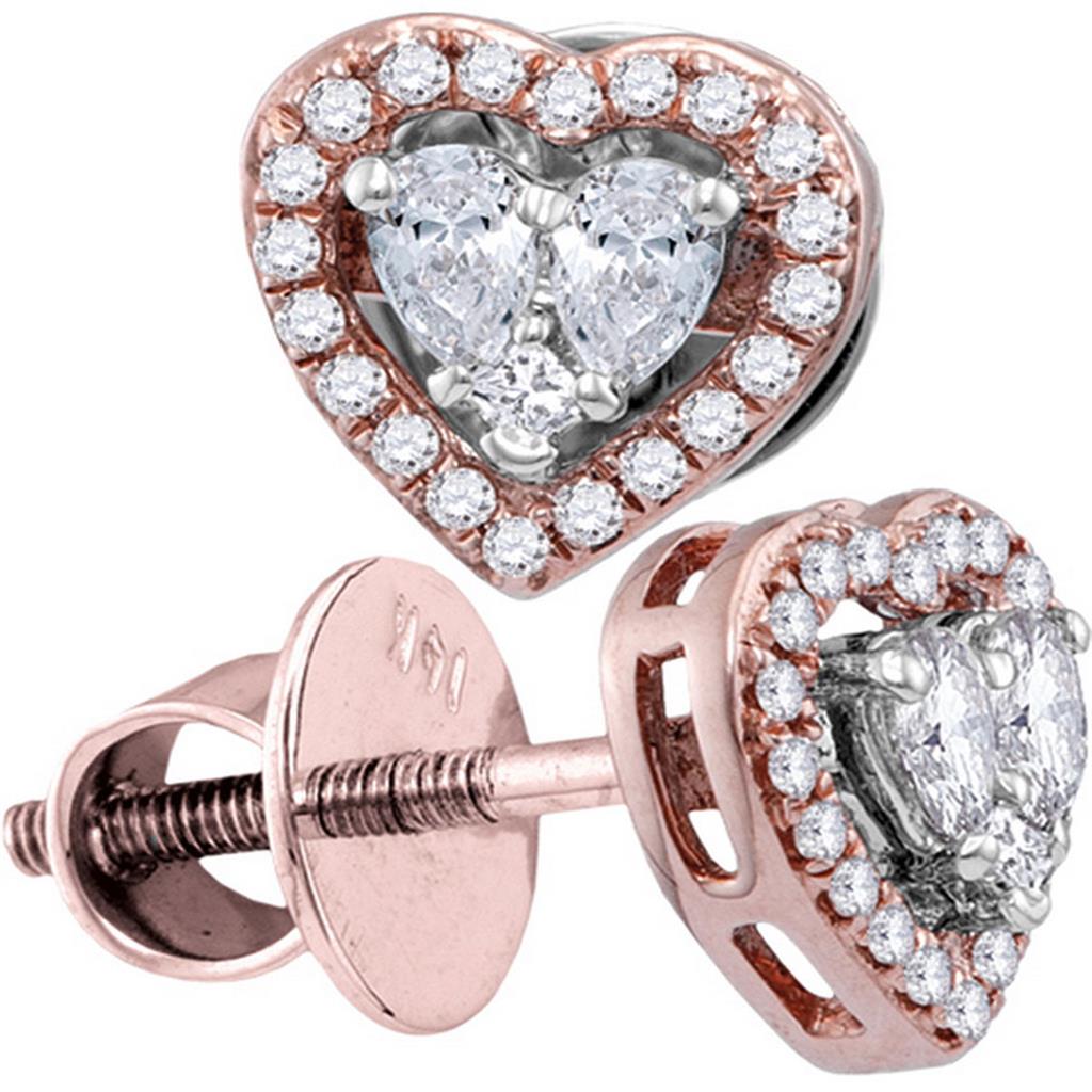 3/8CTW-Diamond FASHION EARRING