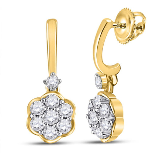 1/2CTW-Diamond HIGHEND EARRING