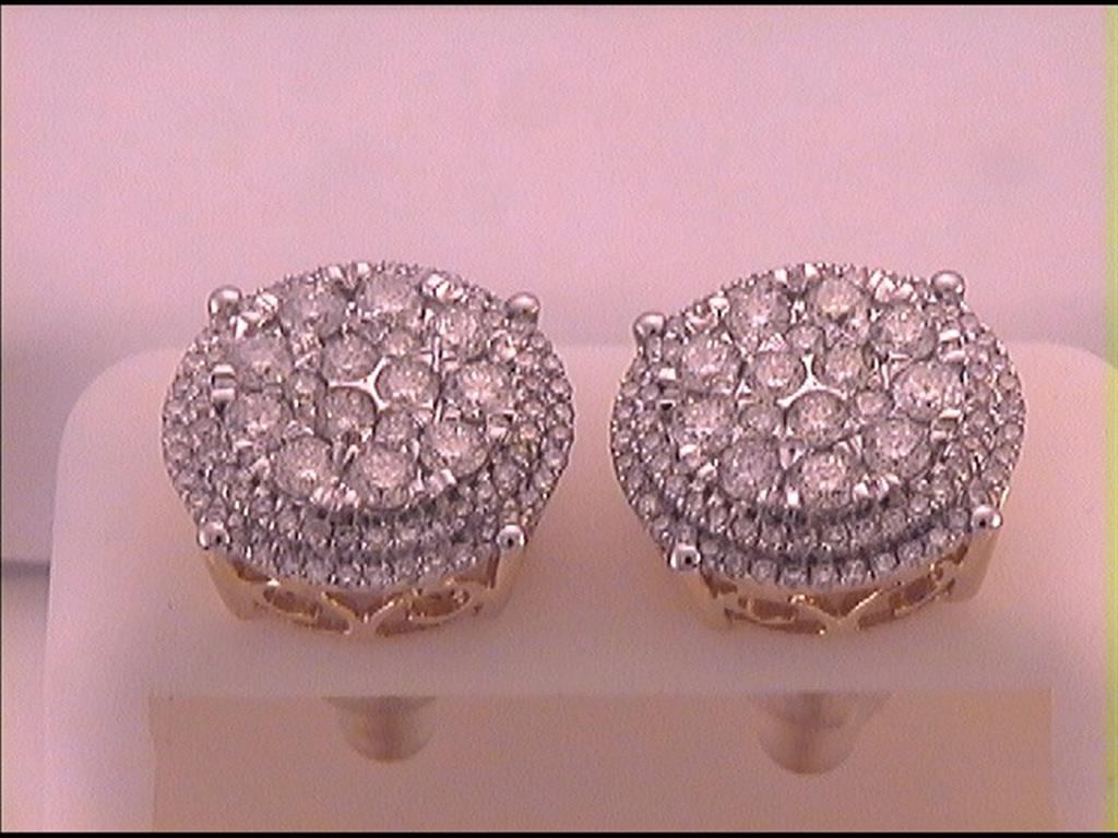 1 1/4 CTW-Diamond EARRING