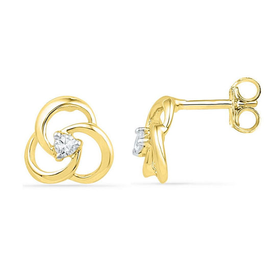 1/10CTW-Diamond FASHION EARRING