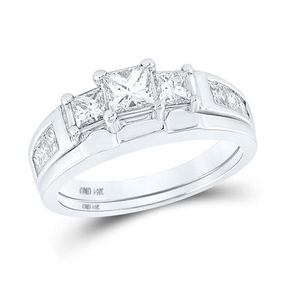 1 1/3CT-Diamond 3/8-CPR 2*1/5SPR BRIDAL SET