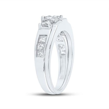 1 1/3CT-Diamond 3/8-CPR 2*1/5SPR BRIDAL SET