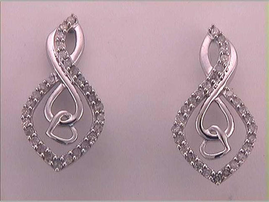 1/5CTW-Diamond FASHION EARRING