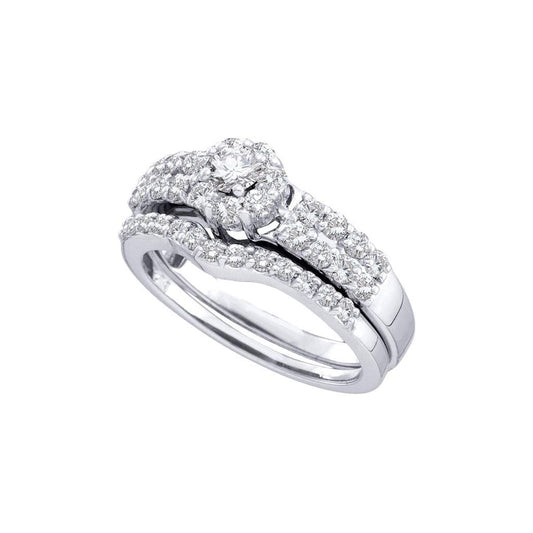 1 CT-Diamond RD-CENTER BRIDAL RING