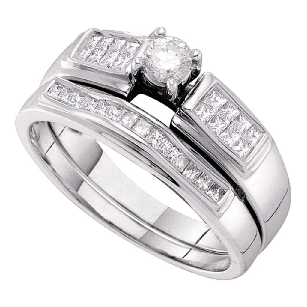 1/2CTW-Diamond RD-CENTER BRIDAL SET