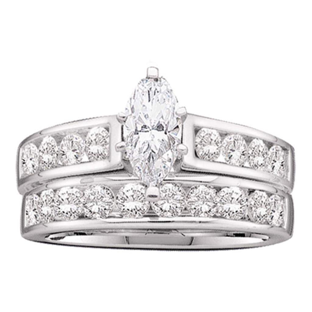 1 CT-Diamond 1/4CT-CMQ BRIDAL SET