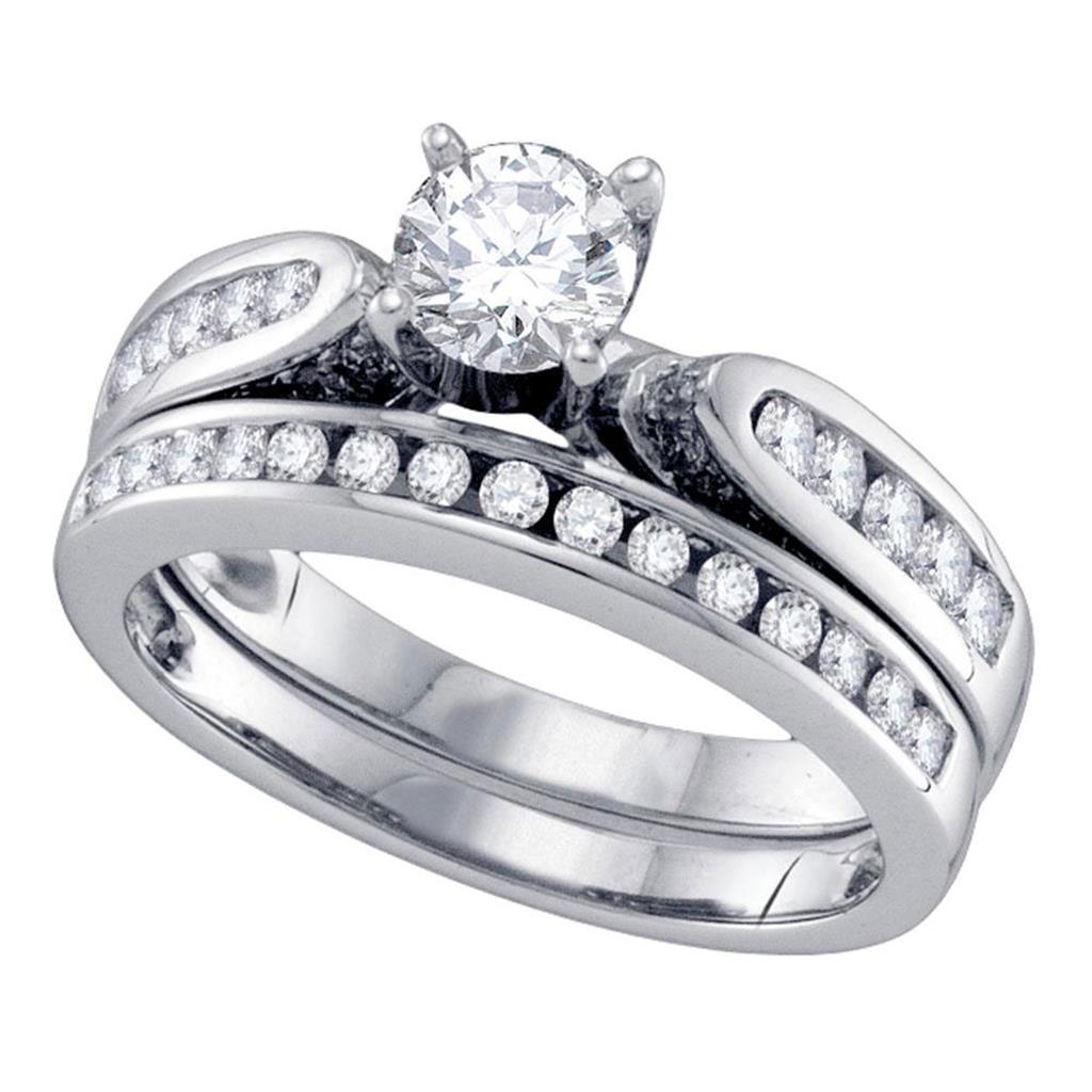 1 CT-Diamond 3/8CT-CRD BLISS BRIDAL SETS CERTIFIED