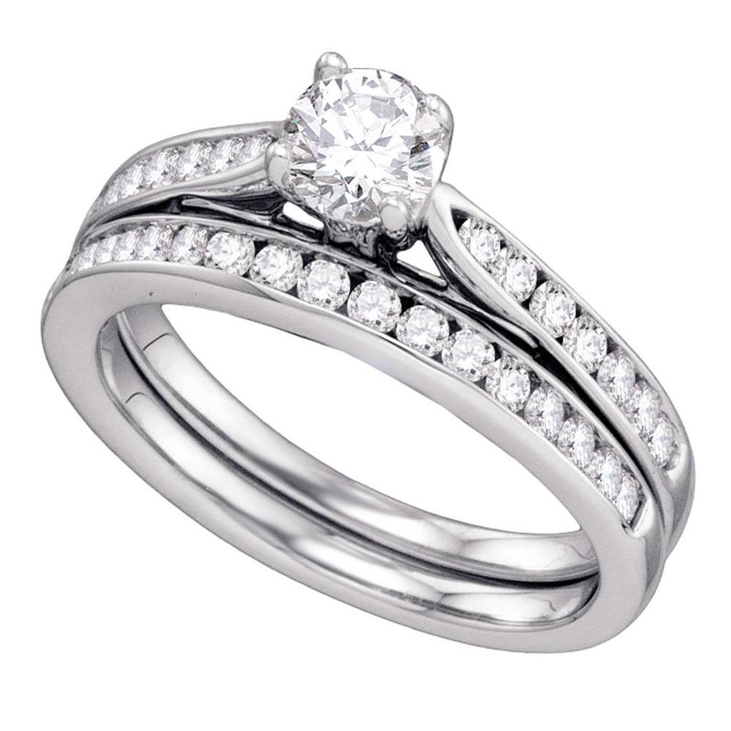 1 CT-Diamond 1/2CT-CRD BLISS BRIDAL SETS CERTIFIED