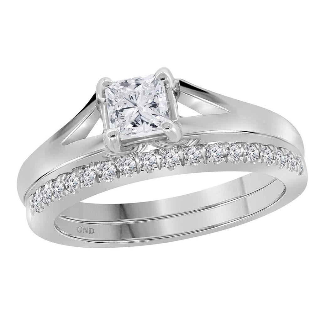 11/4CTW-Diamond 1/2CTW-CPR BLISS BRIDAL SETS CERTIFIED