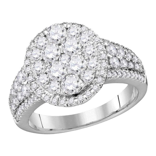 1.3/4CTW-Diamond FASHION BRIDAL RING