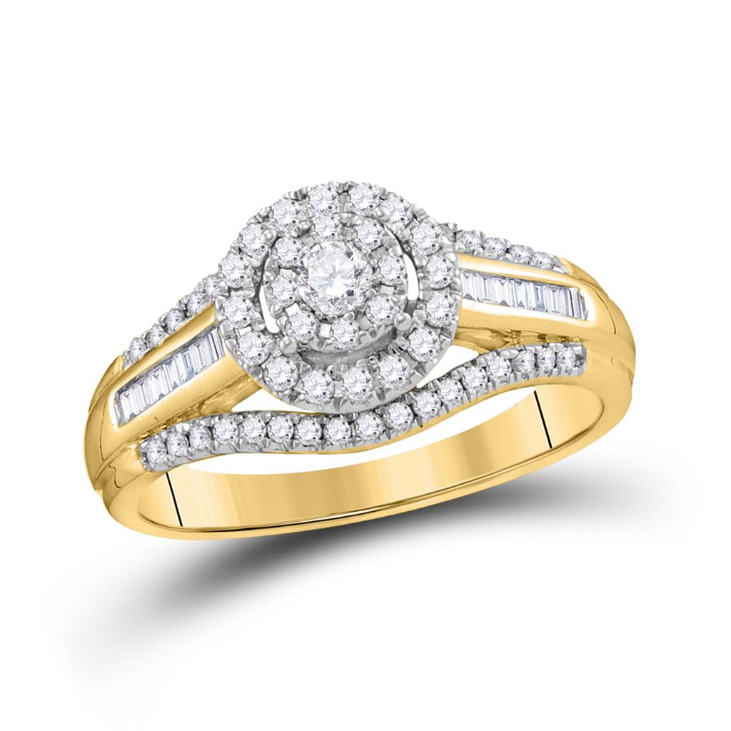 1/2CTW-Diamond FASHION BRIDAL RING