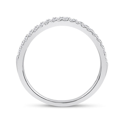 14k White Gold Round Diamond Bridal Wedding Ring Set 1-1/2 Cttw (Certified)