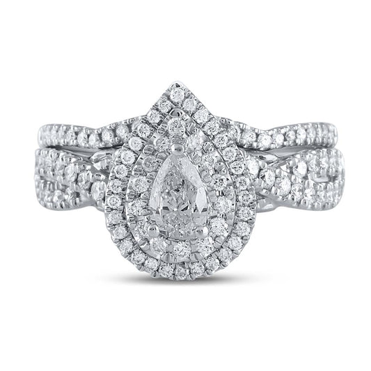1CT-Diamond 1/3CT-CPE BELLISIMO BRIDAL SET S6 CERTIFIE