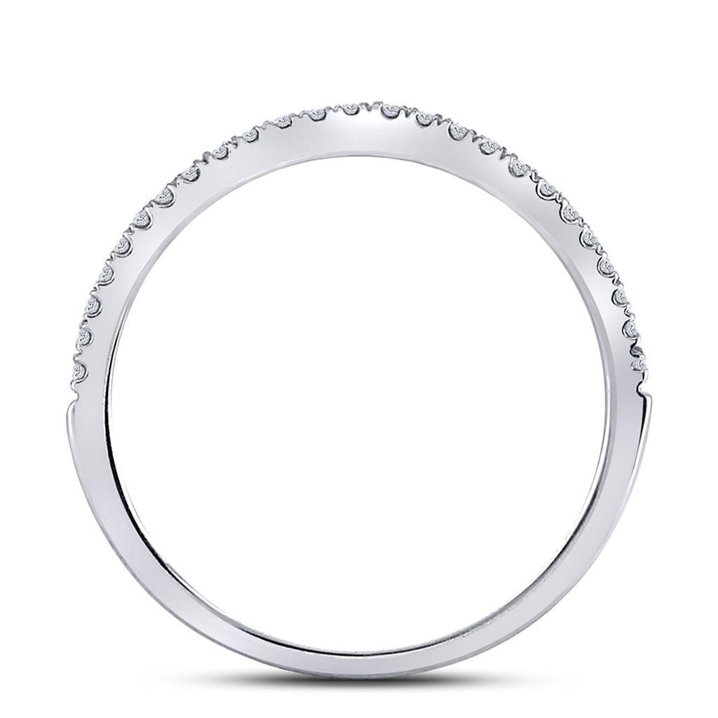 14k Two-tone Gold Pear Diamond Bridal Wedding Ring Set 1 Cttw