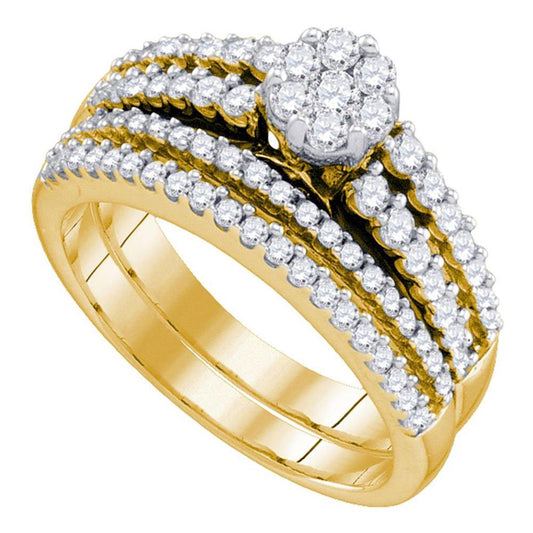1 CTW-Diamond CIARA BRIDAL SET