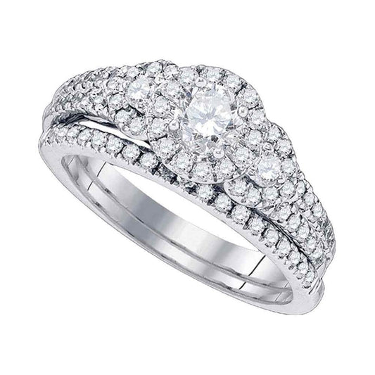1 CTW-Diamond 1/3CTW-CRD BRIDAL SET CERTIFIED