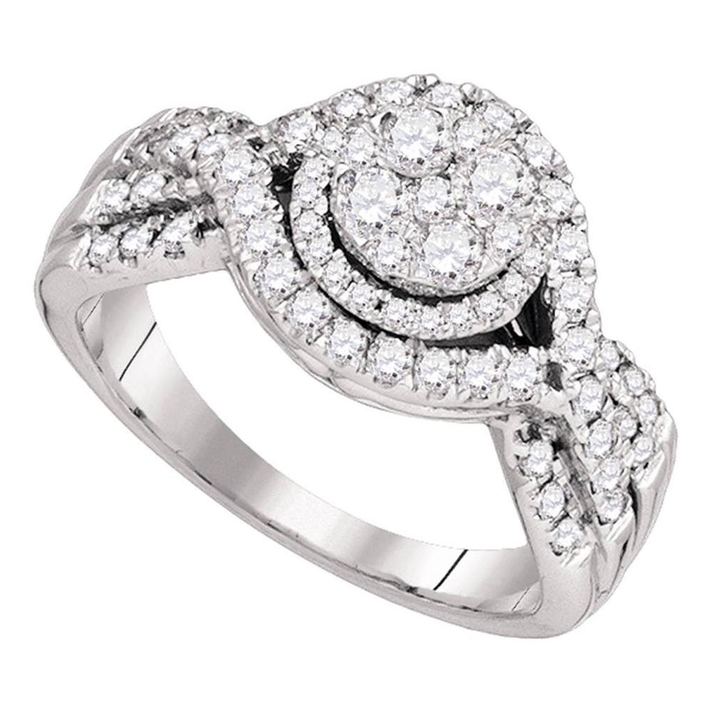 1 CTW-Diamond FASHION BRIDAL RING