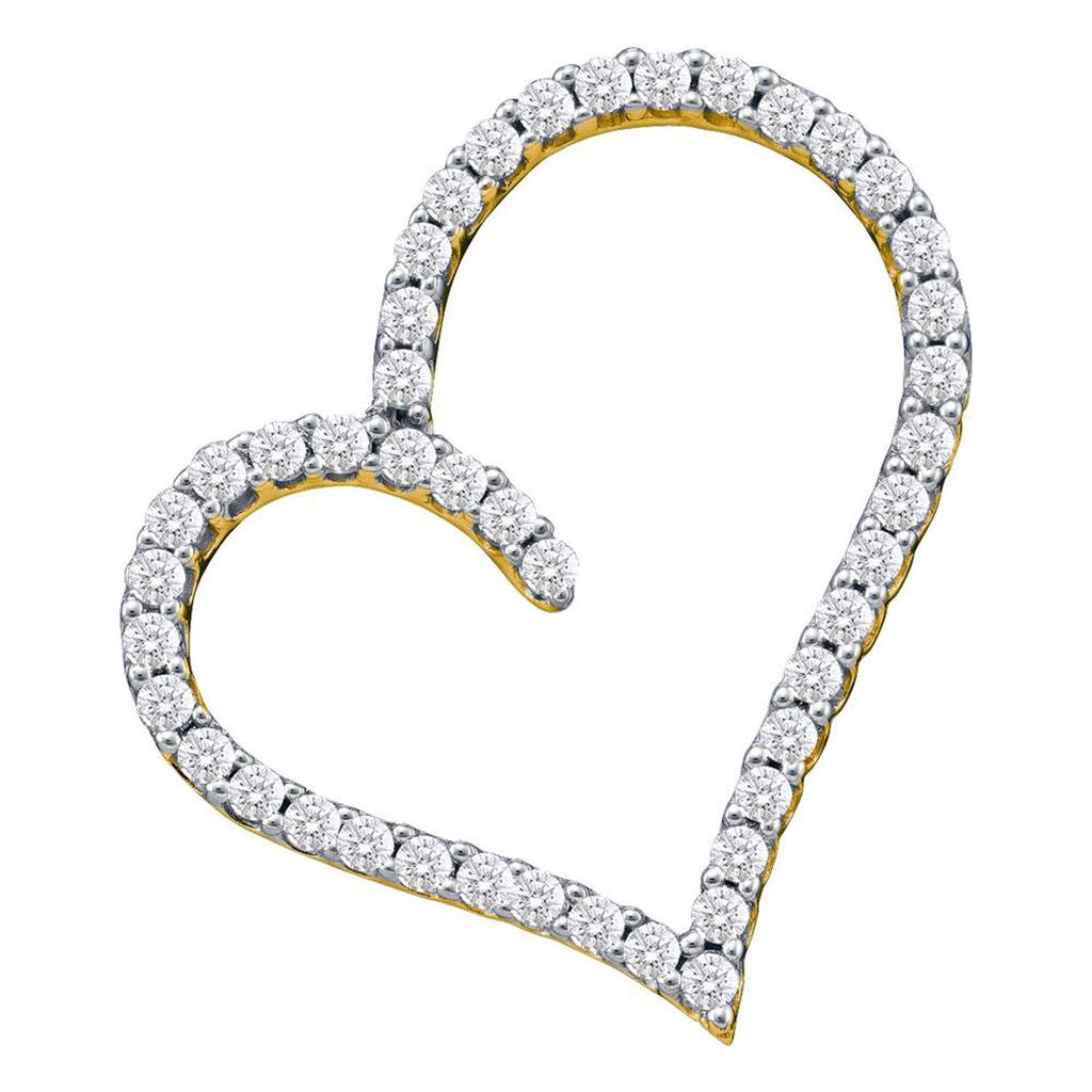 1/2CT-Diamond HEART PENDANT