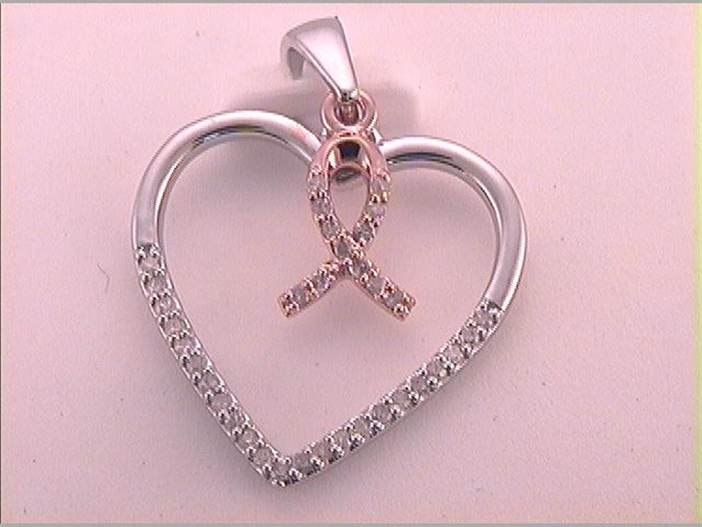 1/8CTW-Diamond FASHION PENDANT