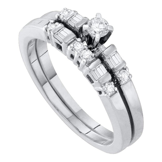 1/3CT-Diamond LADIES BRIDAL SET