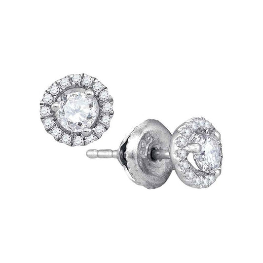 1/2CTW-Diamond FASHION EARRING