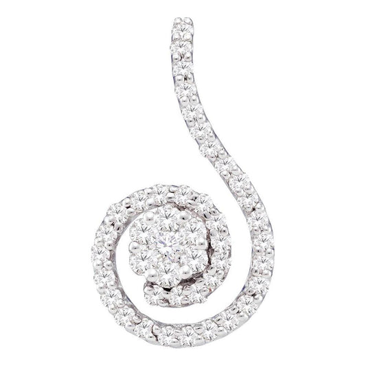 1/2CT-Diamond FASHION PENDANT