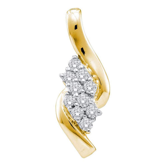 1/4CT-Diamond FASHION PENDANT