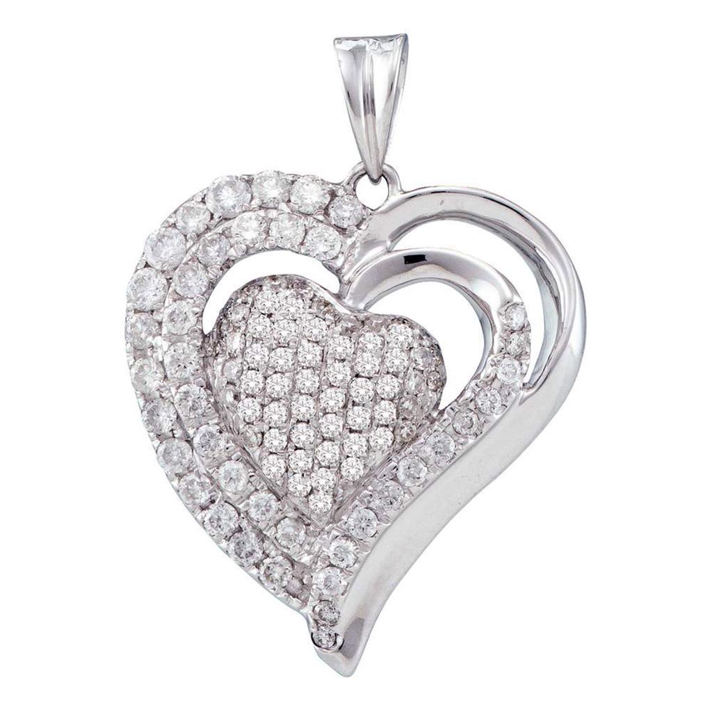 1  CT-Diamond HEART PENDANT